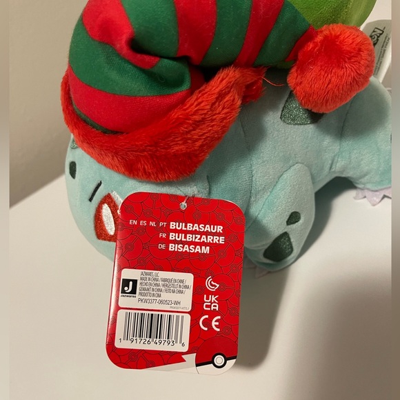 Pokémon Bulbasaur Christmas Elf - 7” X 6” - Picture 7 of 8